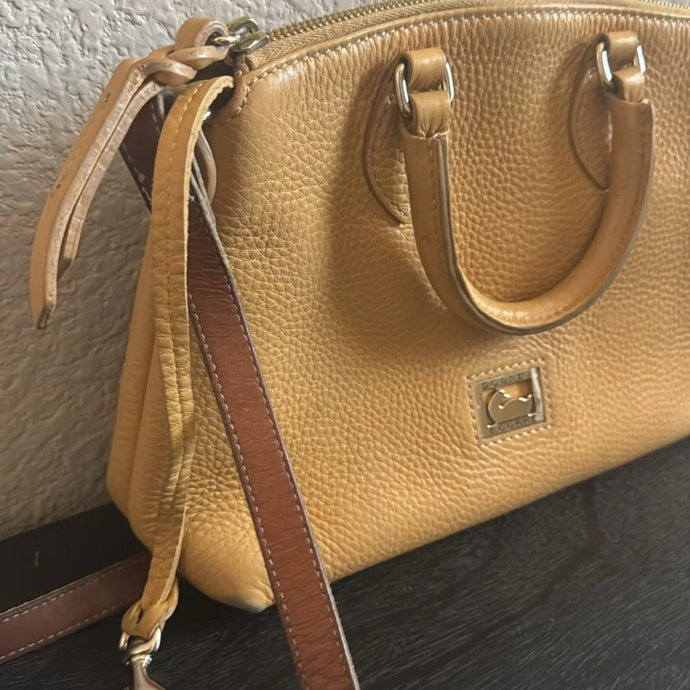 Dooney‎ & Bourke Dillen Crossbody Satchel in Mustard